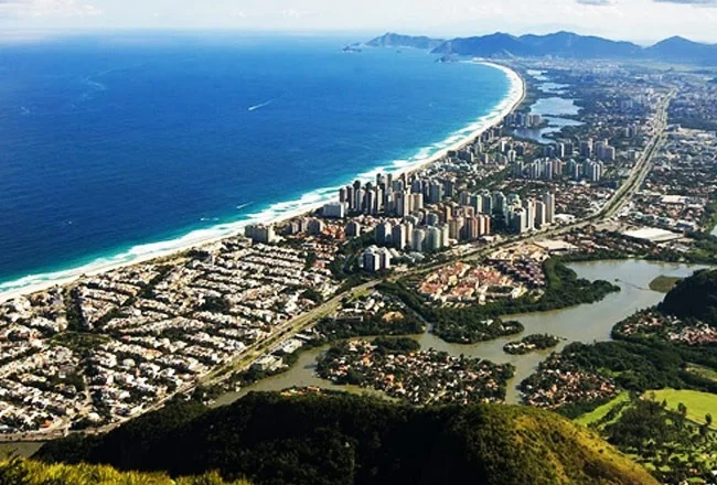 Vista da Barra da Tijuca Rio de Janeiro