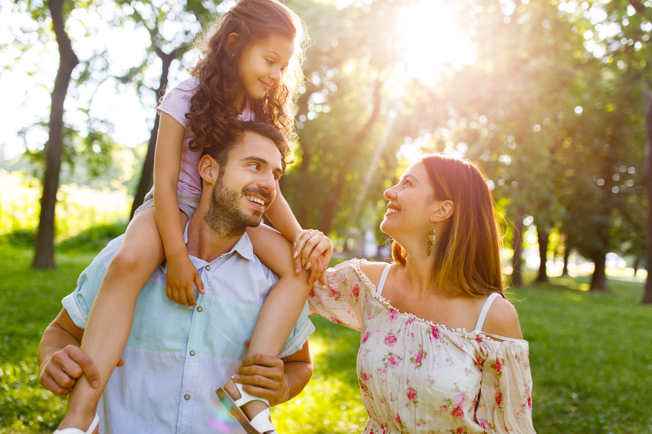 Família feliz Rio de Janeiro