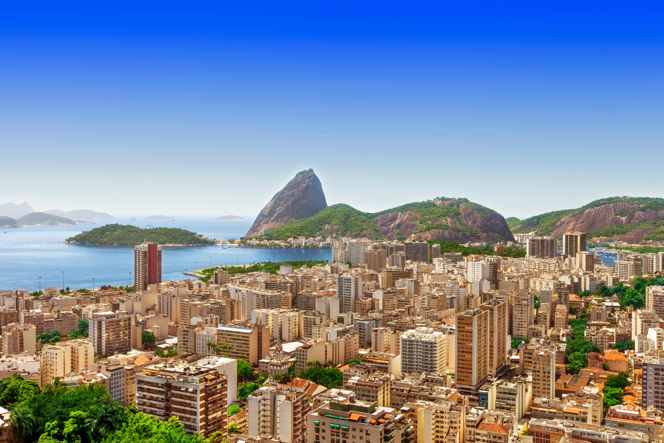 Vista aérea Rio de Janeiro