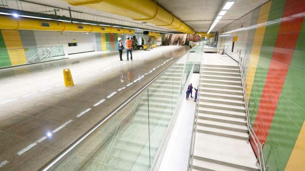 Estação de metrô Jardim de Alah Leblon Rio de Janeiro