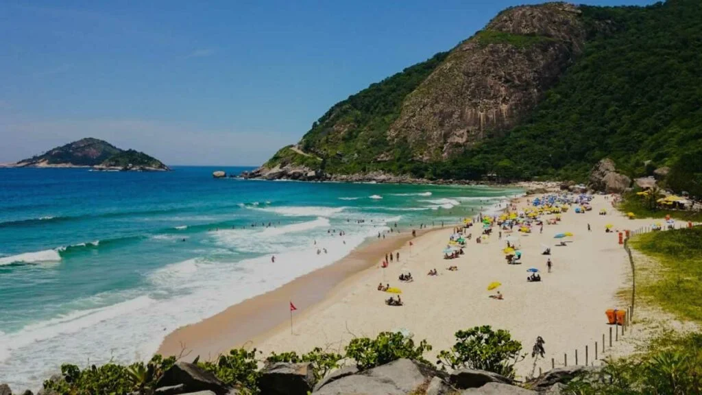 Prainha praia na Barra da Tijuca Rio de Janeiro