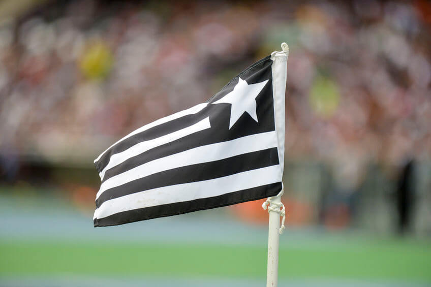 Bandeira do time Botafogo Rio de Janeiro