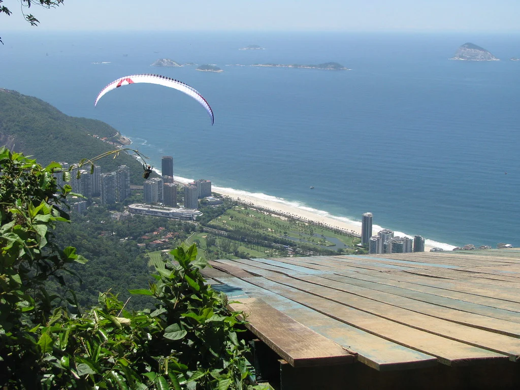 Parapente em São Conrado Rio de Janeiro