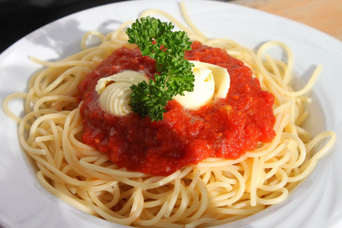 Comida italiana spaghetti Rio de Janeiro