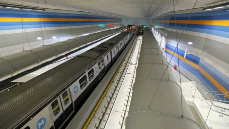 Estação de Metrô no Leblon