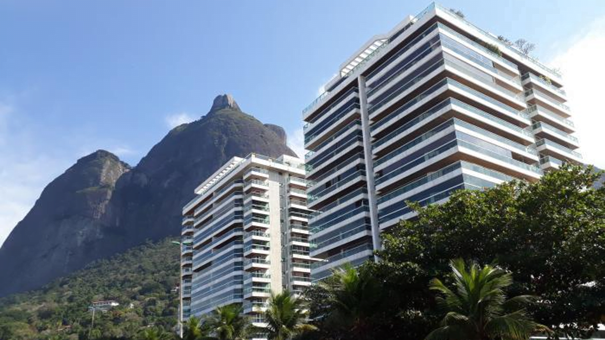 Fachada Condomínio Rive Droite Rio de Janeiro