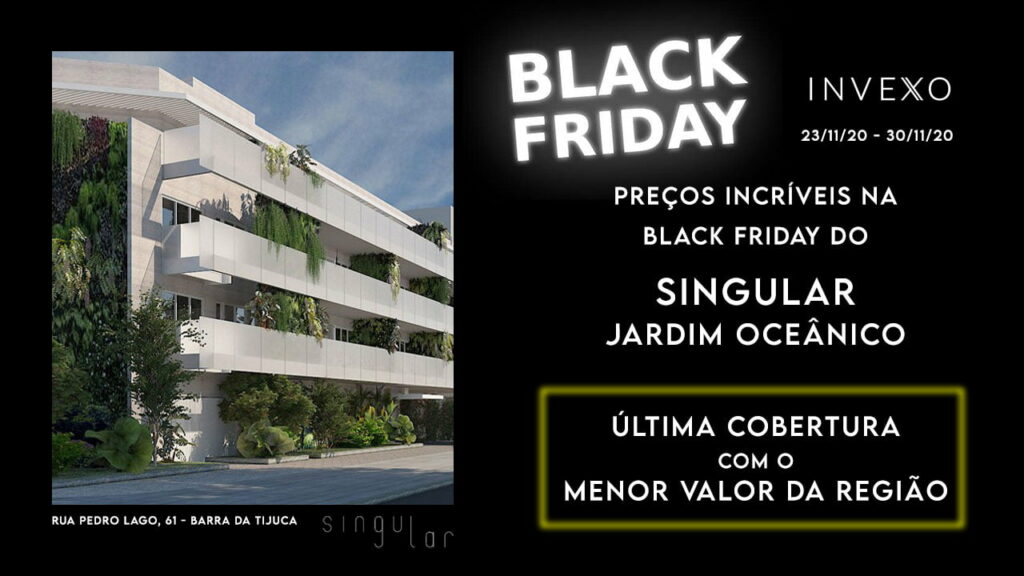 Black Friday de imóveis no Jardim Ocêanico na Barra da Tijuca