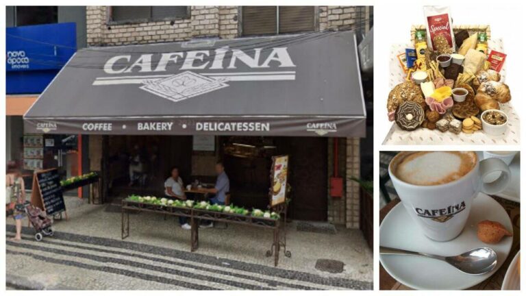 Cafeína Restaurante Copacabana: aconchegante cafeteria no Rio