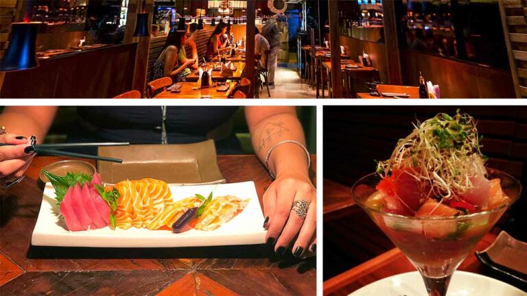 Saborosa cozinha japonesa no MiniMok em Ipanema