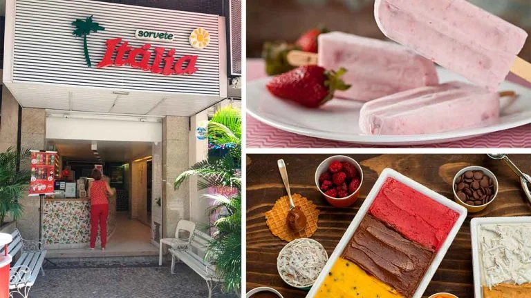 Sorvete Itália: Receitas geladas artesanais em Ipanema