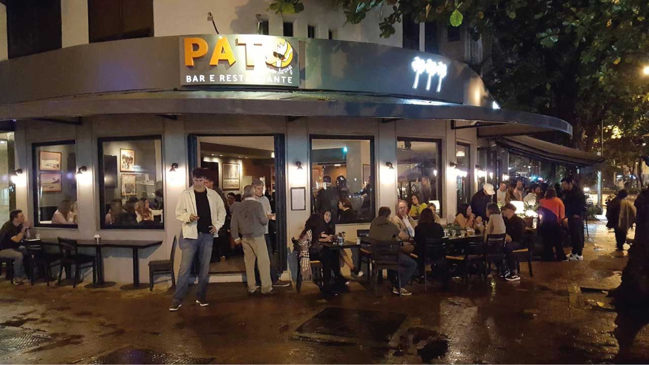 Fachada Pato e Bar e Restaurante Ipanema Rio de Janeiro