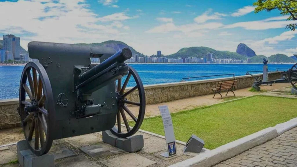 Calçada Forte de Copacabana Rio de Janeiro
