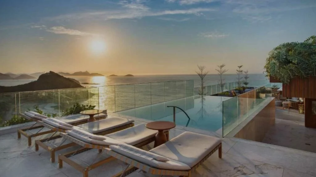 Piscina Hilton Copacabana Rio de Janeiro
