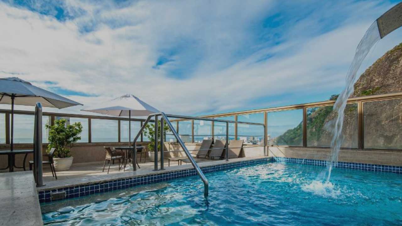 Piscina Hotel Atlântico Copacabana Rio de Janeiro