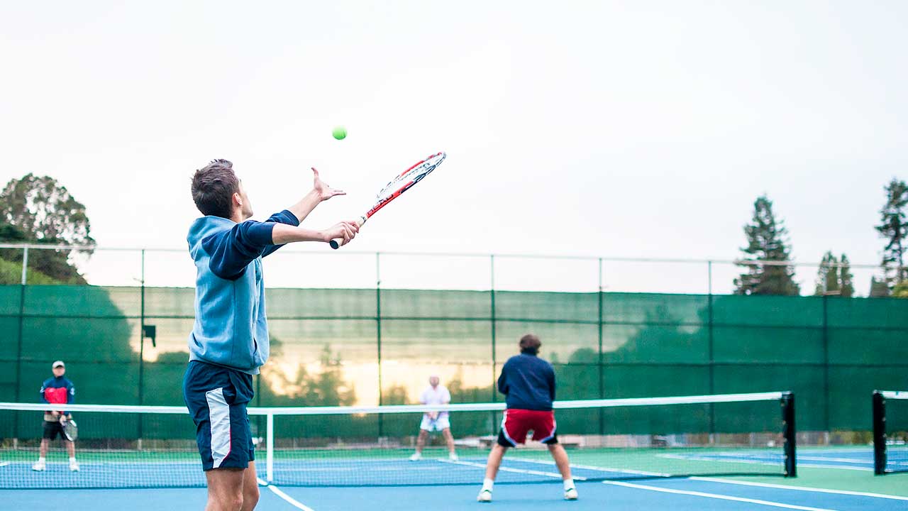 Tênis clube na Lagoa Rio de Janeiro