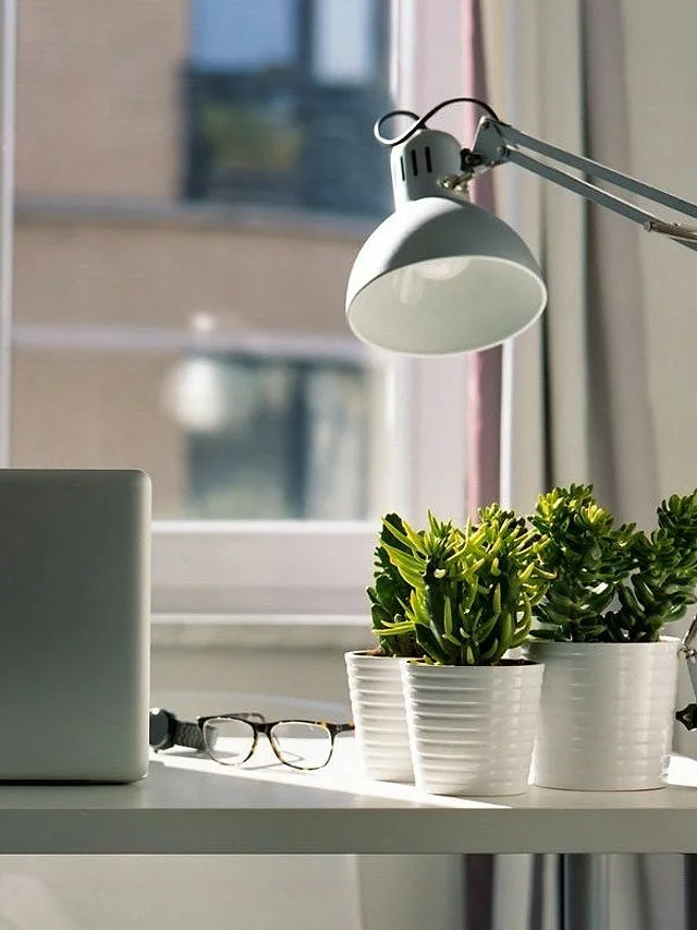 Feng Shui na mesa de trabalho